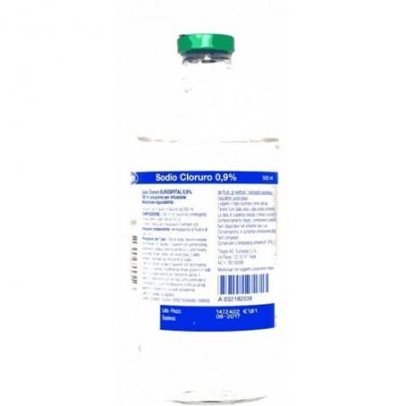 Sodio Cloruro (Eurospital)*1 flacone 500 ml 0,9%