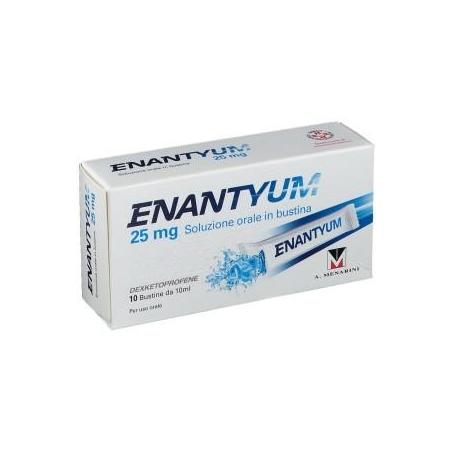 Menarini Enantyum 10 Bustine Soluzione Orale 25Mg 10Ml