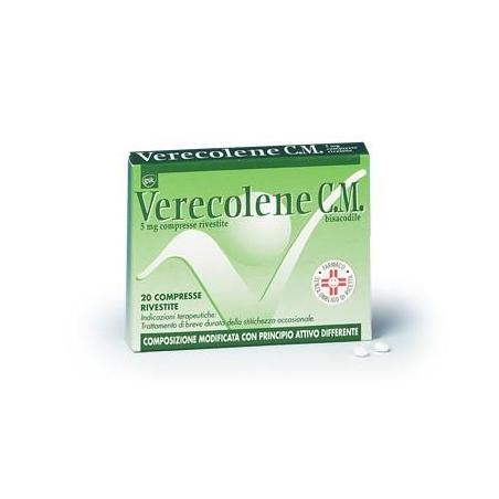 Verecolene C.M. Trattamento per la Stitichezza Occasionale 5 mg - Scadenza Prodotto 30/11/2026