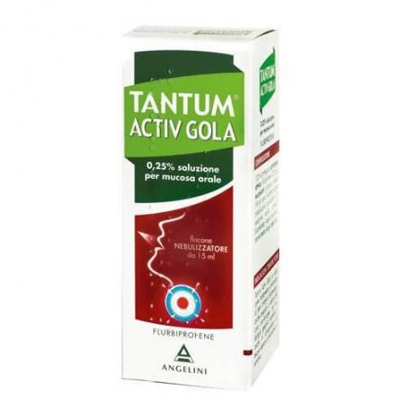 TANTUM VERDE GOLA*soluz mucosa os 15 ml 0,25%