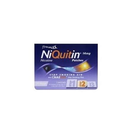 NiQuitin Cerotti Transdermici per Astinenza da Nicotina 7 Cerotti 14MG/24H
