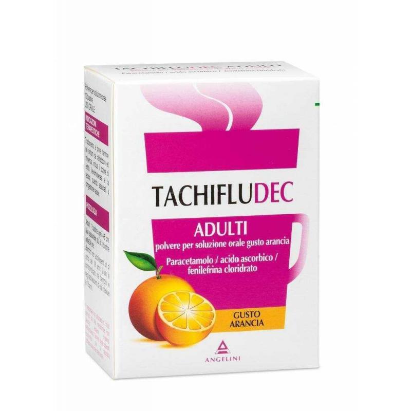 TACHIFLUDEC*os polv 10 bust arancia