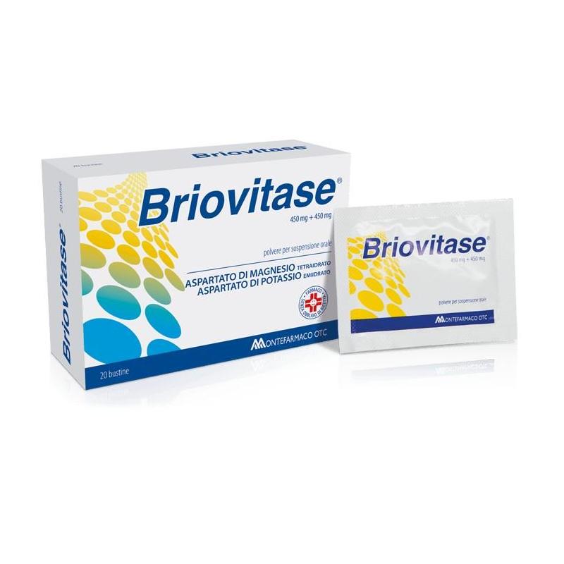 Montefarmaco Briovitase Integratore Alimentare di Magnesio e Potassio