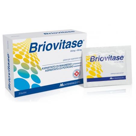 Montefarmaco Briovitase Integratore Alimentare di Magnesio e Potassio