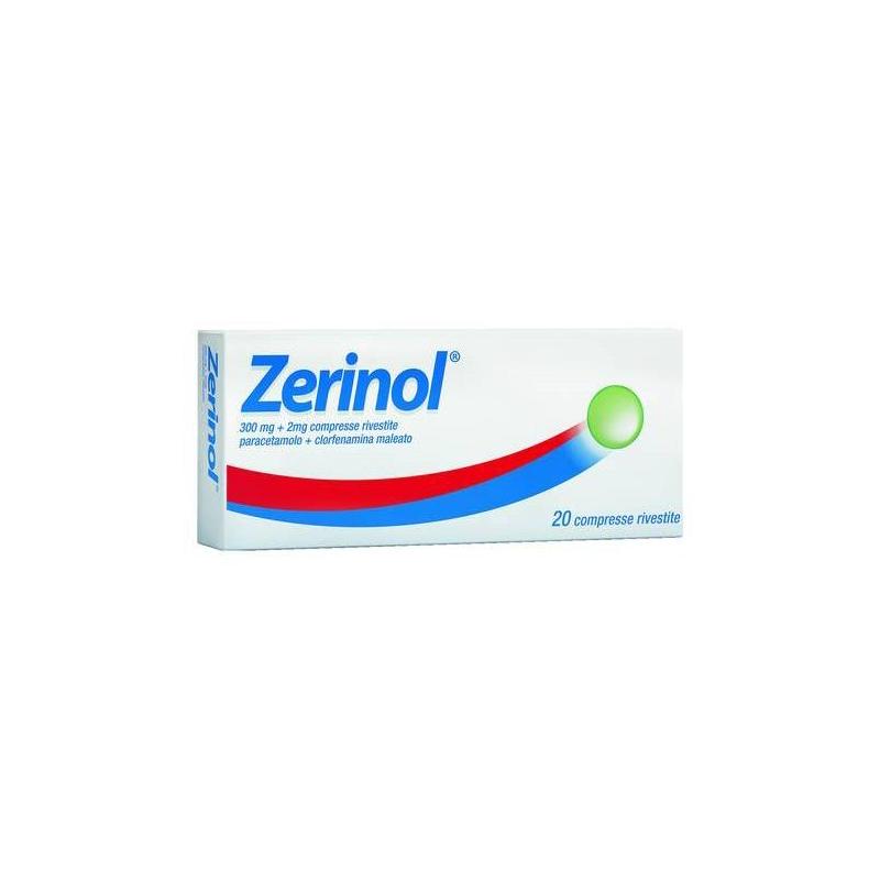 Sanofi Zerinol 20 Compresse Rivestite 300 Mg + 2 Mg