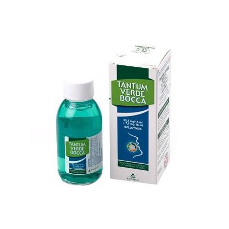 TANTUM VERDE BOCCA*collut 240 ml 22,5 mg/15 ml + 7,5 mg/15 ml