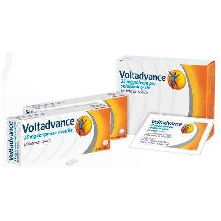 VOLTADVANCE*20 cpr riv 25 mg