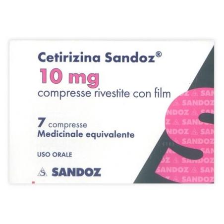 Cetirizina 7 Compresse Rivestite 10 Mg