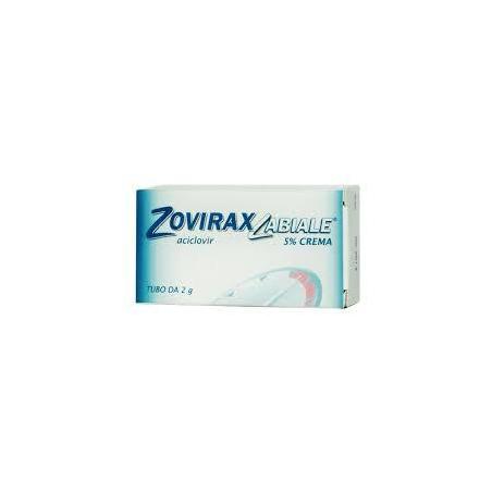 Zovirax Labiale Crema Trattamento per Herpes Simplex Labbra 2 g