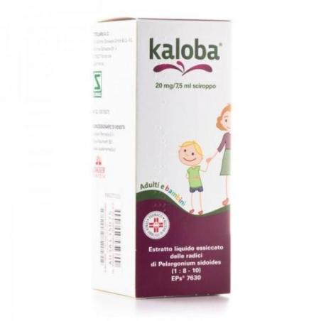 Schwabe Pharma Kaloba sciroppo per il raffreddore flacone da 100 ml