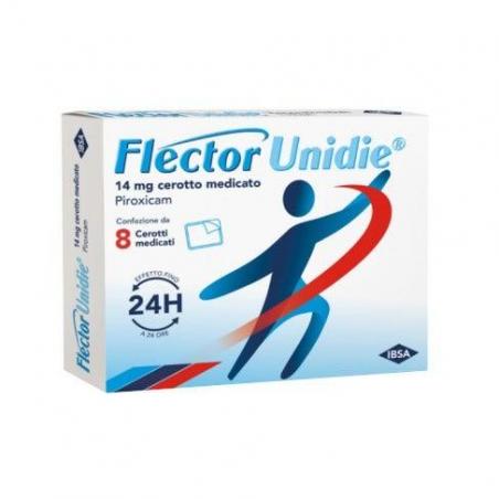 Ibsa Flector Unidie 8 Cerotti Medicati 14mg