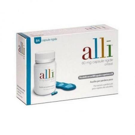 Alli Farmaco per la Perdita di Peso 84 Capsule 60 mg (ausilium)