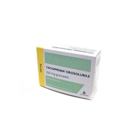 TACHIPIRINA OROSOLUBILE*10 buste grat 250 mg gusto fragola e vaniglia