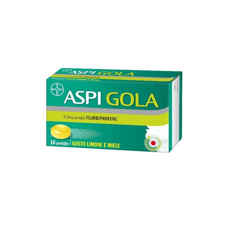 Bayer Aspi Gola 16 Pastiglie Limone Miele