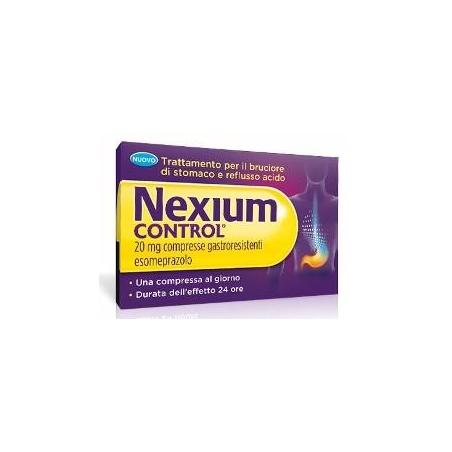 Pfizer Italia Nexium Control 14 Compresse Rivestite Gastrores 20 Mg