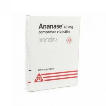 ANANASE*20 cpr riv 40 mg