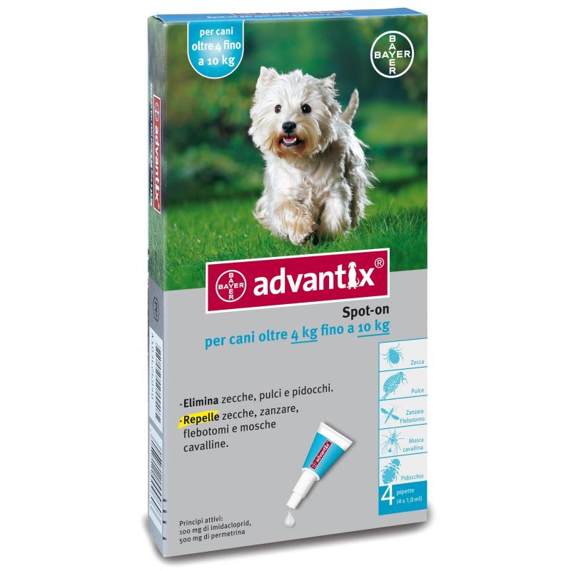 Advantix Spot On*4pip 1ml 4-10 kg