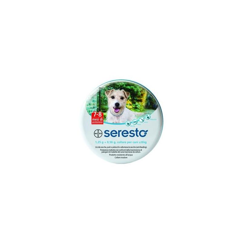 Seresto*Cani 1,25+0,56g 1-8kg