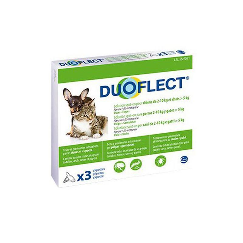 Innovet Duoflect 3 Pipette Medicinale Cani e Gatti Contro Pulci e Zecche