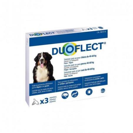 Innovet Duoflect 3 Pipette Medicinale Cani 40/60 kg Contro Pulci e Zecche