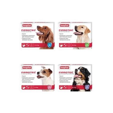 Beaphar Fiprotec Spot On Antipulci per Cani da 10 a 20 kg