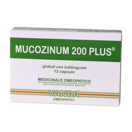 Vanda Mucozinum 200 Plus 12 Capsule