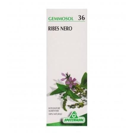 Specchiasol Gemmosol 36 Ribes Nero 100 ml Integratore per le Vie Respiratorie