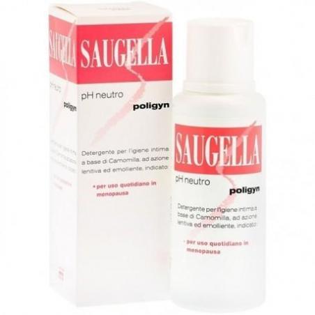 Saugella Poligyn Detergente Intimo per Donne in Menopausa 250 ml