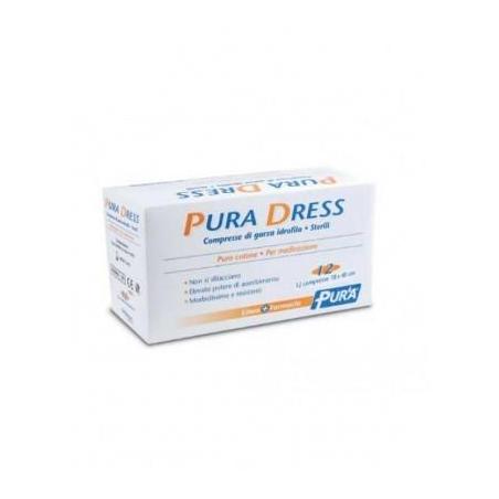 Sixtem Life Garza Idrofila Pura Dress 36x40 cm 12 Pezzi