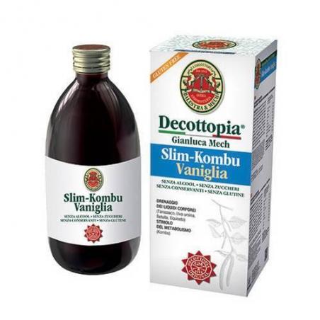 Decottopia Slim-Kombu Vaniglia Integratore per Stimolare Metabolismo 500 ml