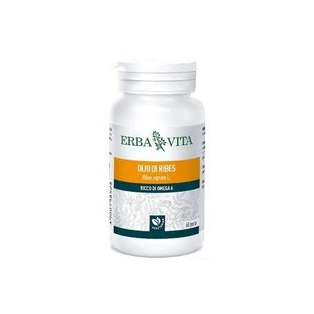 Erba Vita Olio di Ribes 60 Perle Integratore Alimentare per la Pelle