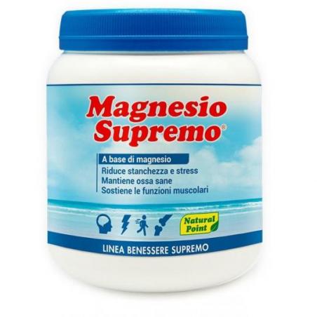 Natural Point Magnesio Supremo per Stress e Stanchezza 300gr