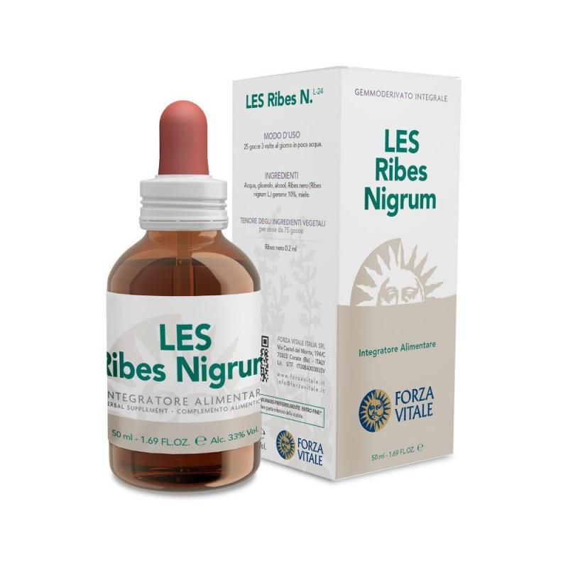 Forza Vitale Ecosol Les Ribes Nigrum 50 ml Integratore benessere gola e naso