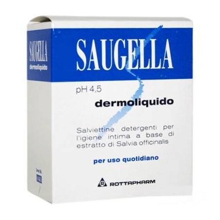 Saugella Dermoliquido Salviettine Deodoranti 10 Bustine