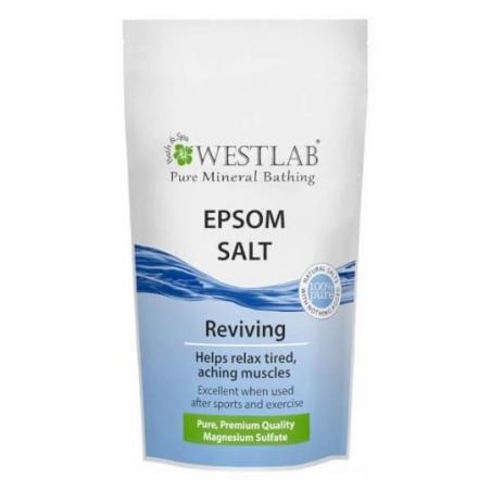 Westlab Epsom Salt 500 g Crema Sali Per Muscoli Stanchi e Irrigiditi