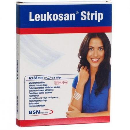 BSN Medical Leucosan Strip 12 Cerotti Suture Cutanee