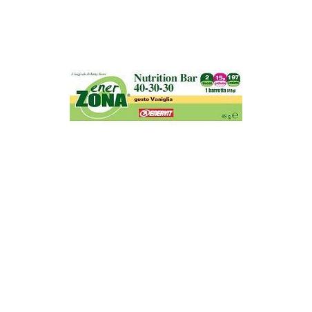 Enerzona Nutrition Bar 40-30-30 1 Barretta Gusto Vaniglia