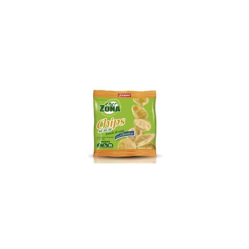 Enervit Enerzona Chips 23 g Snack di Soia Proteico