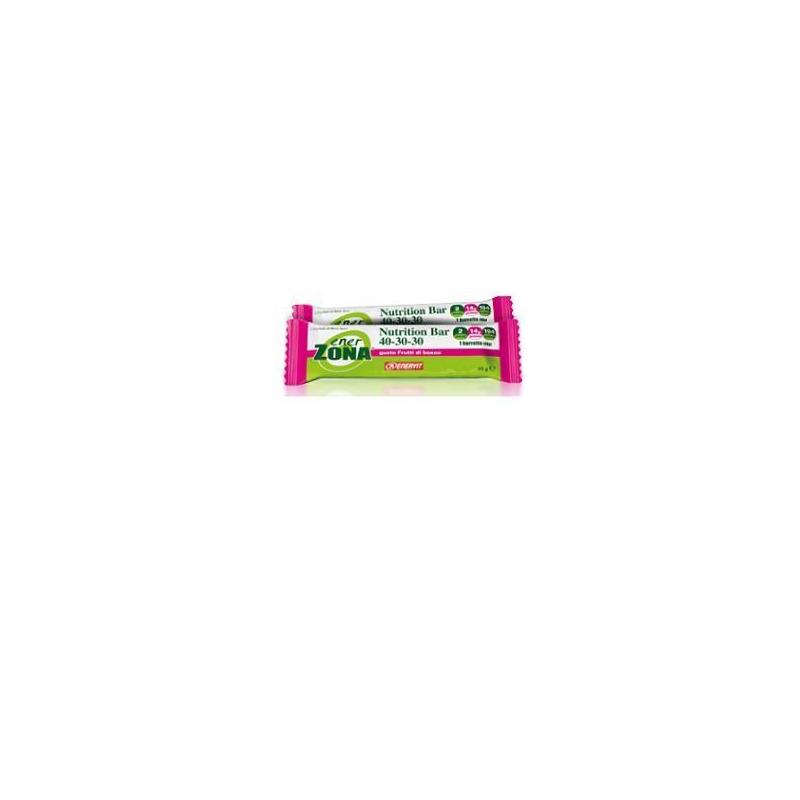 Enerzona Nutrition Bar 1 Barretta Senza Glutine Gusto Frutti di Bosco