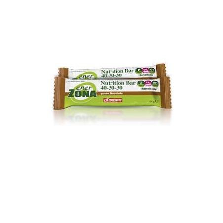 Enerzona Nutrition Bar 40-30-30 48 g Barretta Nutriente alla Nocciola