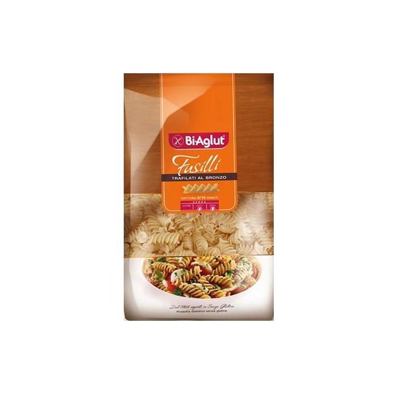 BiAglut Fusilli Trafilati al Bronzo 500 g Pasta Senza Glutine