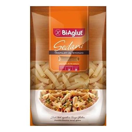 BiAglut Sedani Trafilati al Bronzo 500 g Pasta Senza Glutine