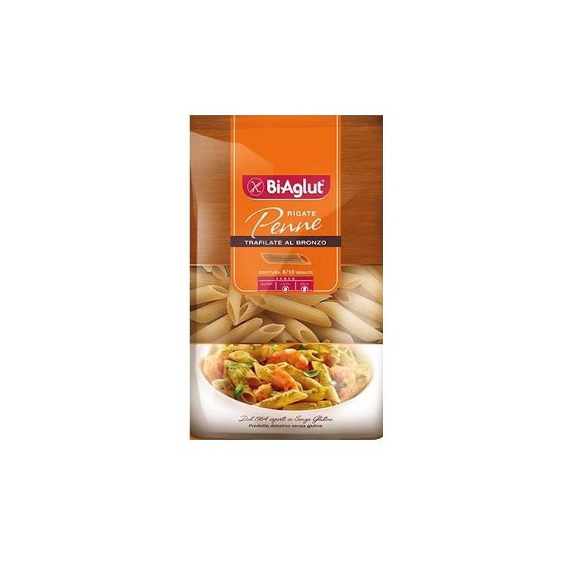 BiAglut Trafilate al Bronzo 500 g Penne Rigate Senza Glutine