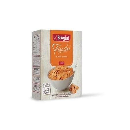 BiAglut Fiocchi 300 g Cereali di Riso e Mais Senza Glutine