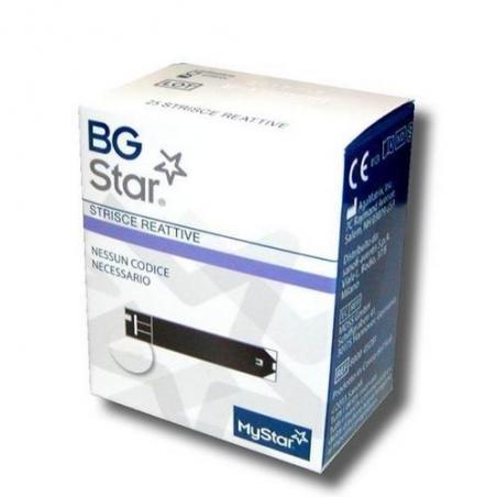 Medifarm Bgstar Mystar Extra 50 Strisce Reattive Misurazione Glicemia