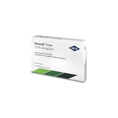 Ibsa Sinovial Forte 1,6% Acido Ialuronico 32 Mg/2ml 1 Siringa Pre Riempita Intra-articolare