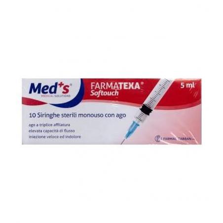 Med's Siringa Sterile Monouso 5 ml 10 Pezzi