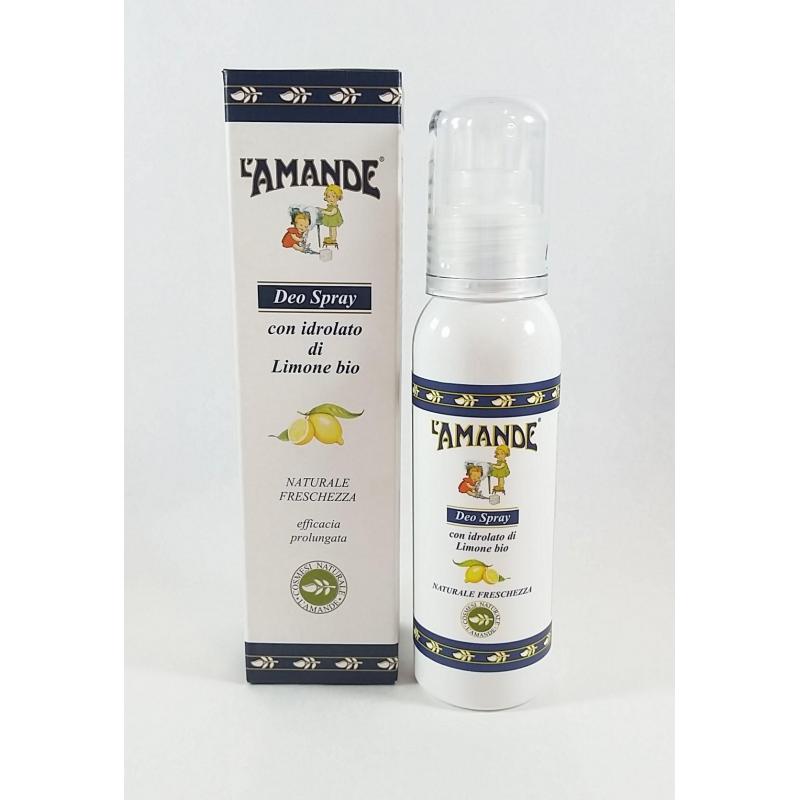 L'Amande Marseille 100 ml Deodorante Spray Limone Bio
