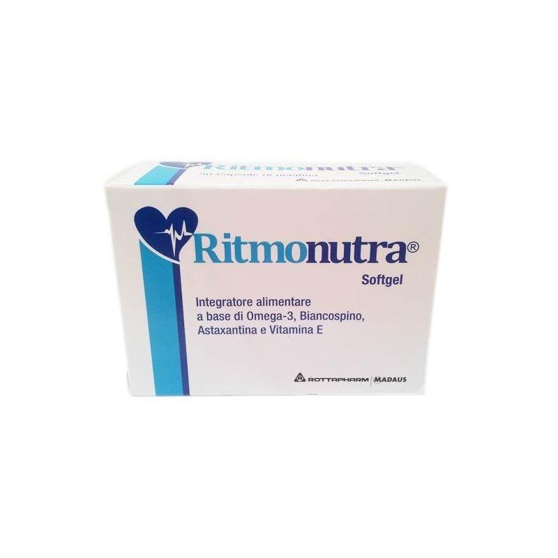 Ritmonutra Softgel 30 Capsule Integratore per l'apparato cardiovascolare