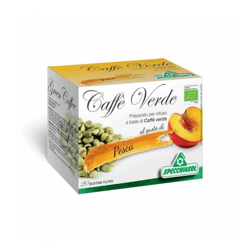 Specchiasol Caffè Verde 20 Bustine Infuso gusto pesca